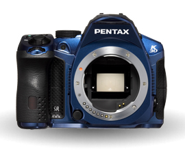 Цифровая зеркалка PENTAX K-30 body (синий)