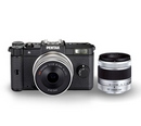 Компактный цифровой фотоаппарат со сменной оптикой PENTAX Q Black + объективы 8,5 мм и 5-15 мм