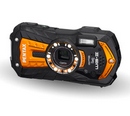 Пыле-влагонепроницаемый фотоаппарат Optio WG-2 GPS  оранжевый с черным