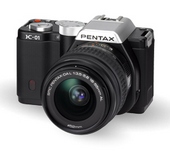 Фотокамера со сменными объективами K-01 черный + DA L 18-55